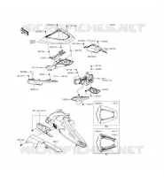 FIANCHETTI   COPERCHIO CATENA per Kawasaki NINJA ZX-10R ABS 2015