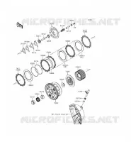 FRIZIONE per Kawasaki NINJA ZX-10R ABS 2015