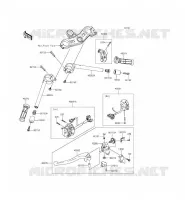 MANUBRIO per Kawasaki NINJA ZX-10R ABS 2015