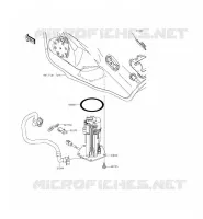 POMPA DI BENZINA per Kawasaki NINJA ZX-10R ABS 2015