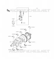 ALBERO MOTORE per Kawasaki Z1000SX ABS 2014