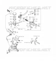 ANTERIORE POMPA per Kawasaki Z1000SX ABS 2014