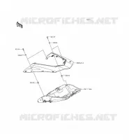 CUFFIA SIDE per Kawasaki Z1000SX ABS 2014