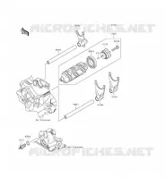 CAMBIO TAMBURO   FORCHE SHIFT per Kawasaki Z1000SX ABS 2015