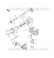 POMPA DELL'OLIO per Kawasaki Z1000SX ABS 2015