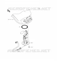 POMPA DI BENZINA per Kawasaki Z1000SX ABS 2015