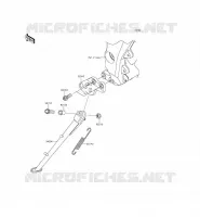 SUPPORTO per Kawasaki Z1000SX ABS 2015