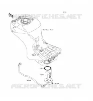 POMPA DI BENZINA per Kawasaki ZZR1400 2007