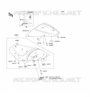 POSTO A SEDERE per Kawasaki ZZR1400 2007