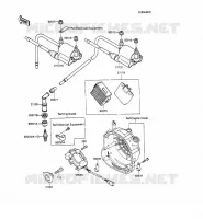 ACCENSIONE per Kawasaki GPX600R 1989