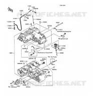 CARTER(S) per Kawasaki GPX600R 1989