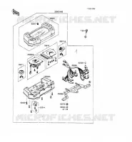 CONTATORI per Kawasaki GPX600R 1989