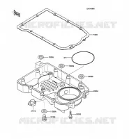 COPPA DELL'OLIO per Kawasaki GPX600R 1989