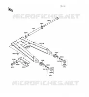 FORCELLONE per Kawasaki GPX600R 1989