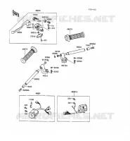 MANUBRIO per Kawasaki GPX600R 1989