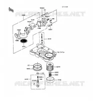 POMPA DELL'OLIO per Kawasaki GPX600R 1989