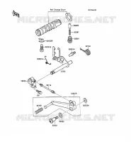 SHIFT per Kawasaki GPX600R 1989