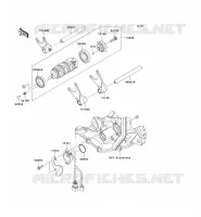 CAMBIO TAMBURO   FORCHE SHIFT per Kawasaki NINJA ZX-6R 2007