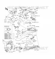 CUFFIA SIDE per Kawasaki NINJA ZX-6R 2007