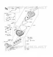 FILTRO DELL'ARIA per Kawasaki NINJA ZX-6R 2007