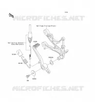 PEDALE FRENO   TORK LINK per Kawasaki NINJA ZX-6R 2007