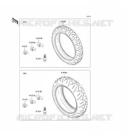 PNEUMATICI per Kawasaki NINJA ZX-6R 2007