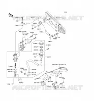 POSTERIORE POMPA per Kawasaki NINJA ZX-6R 2007