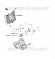 Radiatore per Kawasaki NINJA ZX-6R 2007