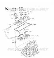 TESTATA COPERTURA per Kawasaki NINJA ZX-6R 2007