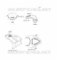 ADESIVI(SILVER) per Kawasaki NINJA ZX-6R 2007
