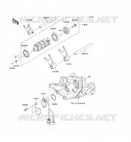 CAMBIO TAMBURO   FORCHE SHIFT per Kawasaki NINJA ZX-6R 2007