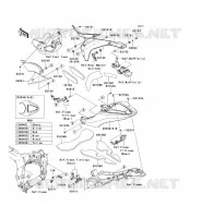 CUFFIA SIDE per Kawasaki NINJA ZX-6R 2007
