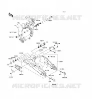 FORCELLONE per Kawasaki NINJA ZX-6R 2007