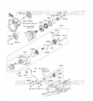 MOTORINO DI AVVIAMENTO per Kawasaki NINJA ZX-6R 2007