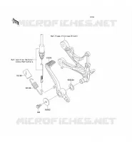 PEDALE FRENO   TORK LINK per Kawasaki NINJA ZX-6R 2007