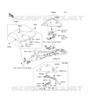 POSTO A SEDERE per Kawasaki NINJA ZX-6R 2007
