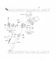 SUPPORTO per Kawasaki NINJA ZX-6R 2007