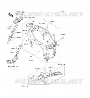 TELAIO per Kawasaki NINJA ZX-6R 2007