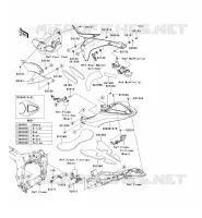 CUFFIA SIDE per Kawasaki NINJA ZX-6R 2008