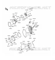 Coperchi motore per Kawasaki NINJA ZX-6R 2008