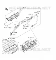 INIETTORE per Kawasaki NINJA ZX-6R 2008