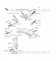 POGGIAPIEDI per Kawasaki NINJA ZX-6R 2008