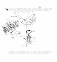 POMPA DI BENZINA per Kawasaki NINJA ZX-6R 2008