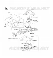 POSTO A SEDERE per Kawasaki NINJA ZX-6R 2008