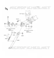 SUPPORTO per Kawasaki NINJA ZX-6R 2008
