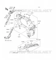 TELAIO per Kawasaki NINJA ZX-6R 2008