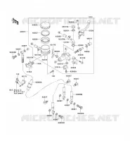 ANTERIORE POMPA per Kawasaki NINJA ZX-6R 2003