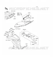 FANALE POSTERIORE(S) per Kawasaki NINJA ZX-6R 2003