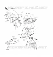 PARAFANGO per Kawasaki NINJA ZX-6R 2003