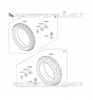PNEUMATICI per Kawasaki NINJA ZX-6R 2003